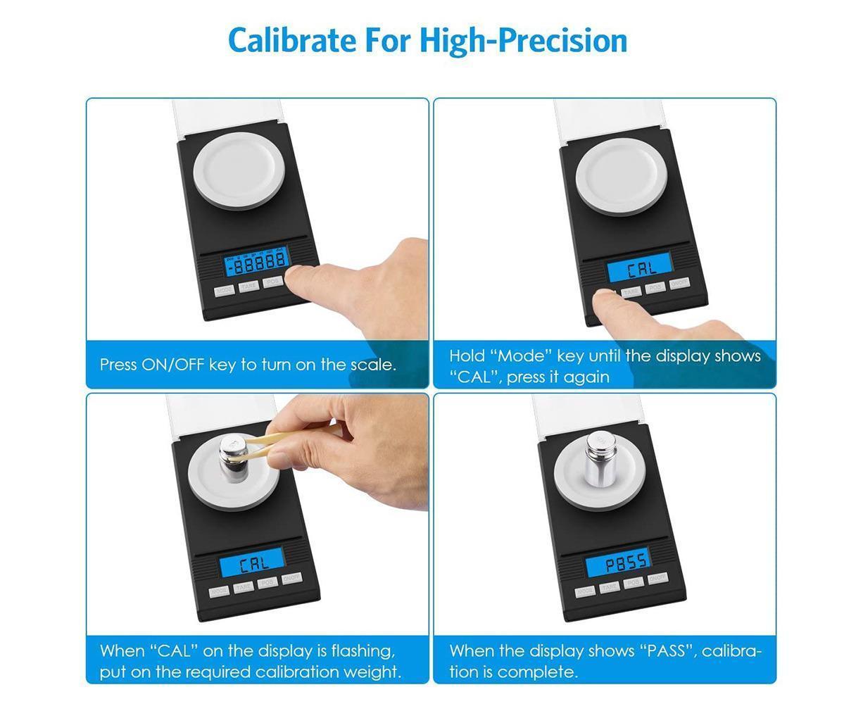 Digital Milligram Pocket Scales 0.001g x 50g,Electronic Weighing Scale - Image 4