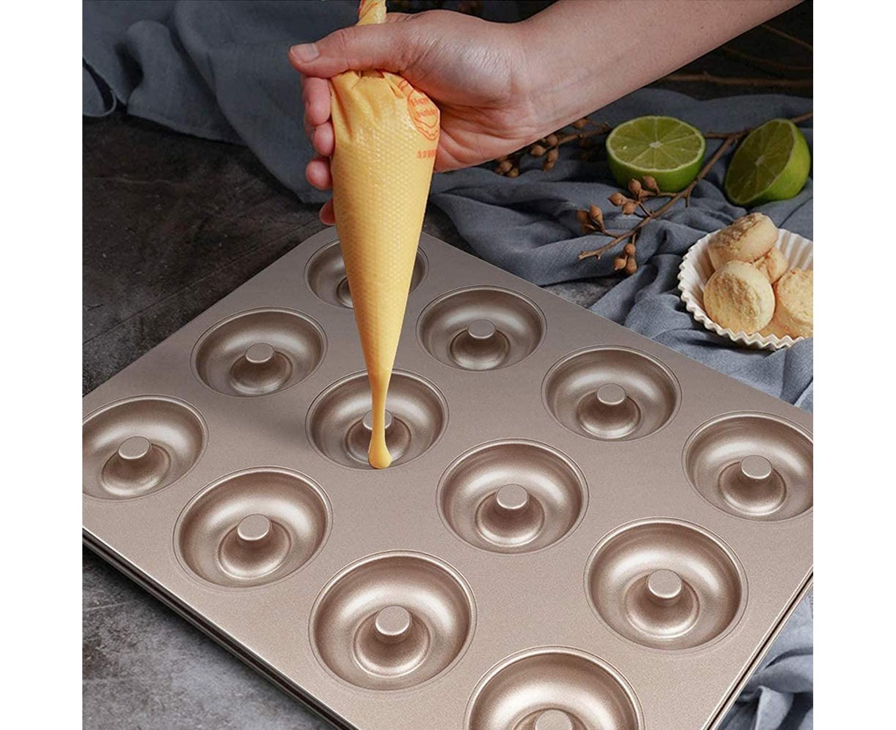 Mini Donut Pan - Nonstick 6 Cavity - Carbon Steel - Image 5