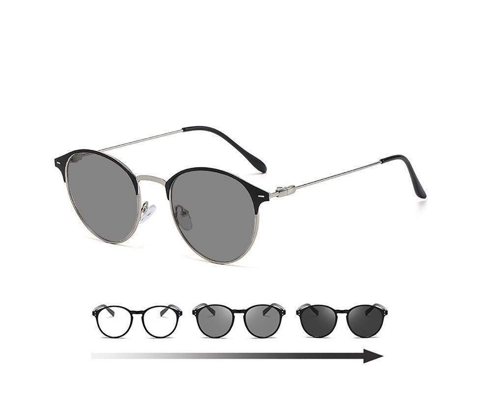 Men Women Square Classic Photochromic Polarized Glasses  Men Chameleon Glasses Male Glasses Driving Eyewear - Image 1