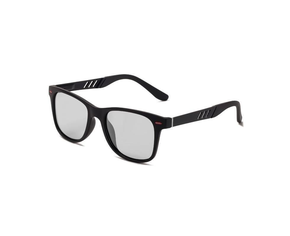 New Fashion Men Women Polarized Sunglasses Aluminum Magnesium Sring Hinged Legs TAC Lens TR Frame Driving Shades - Black Grey - Image 2
