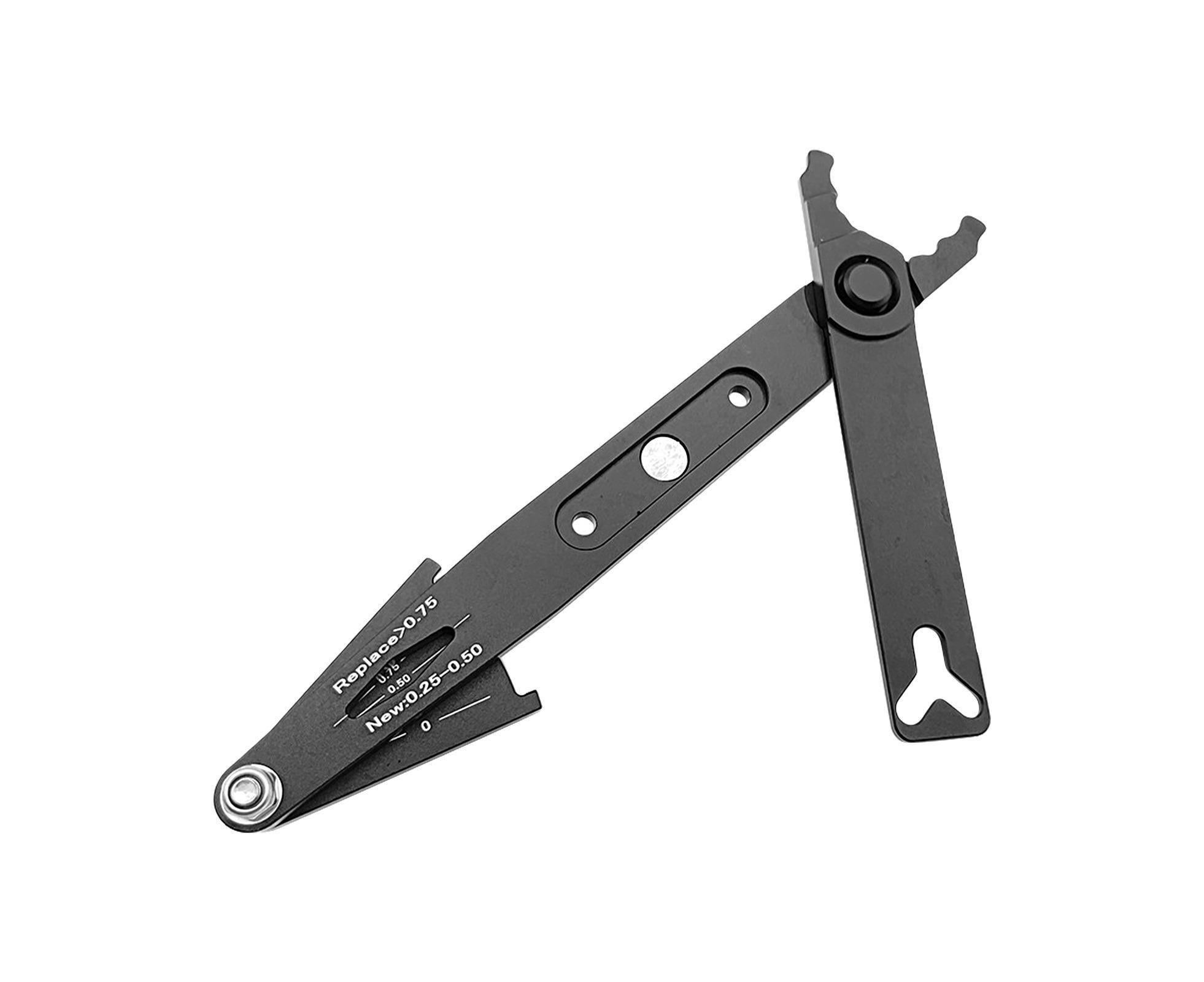 Chain Wear Detection Tool Ergonomic Design High Strength Bike Chain Buckle Removal Plier with Scale for Mountain Bike - Image 3
