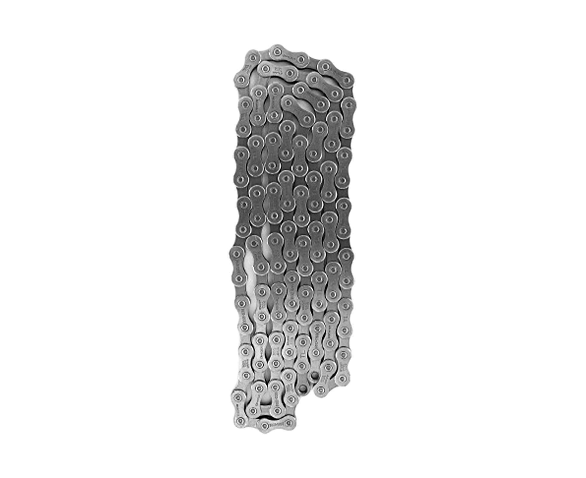Mountain Bike Chain Electroplating Flexible Sturdy 116 Links Steel Anti Corrosion Bicycle Chain for Cycling - D - Image 1