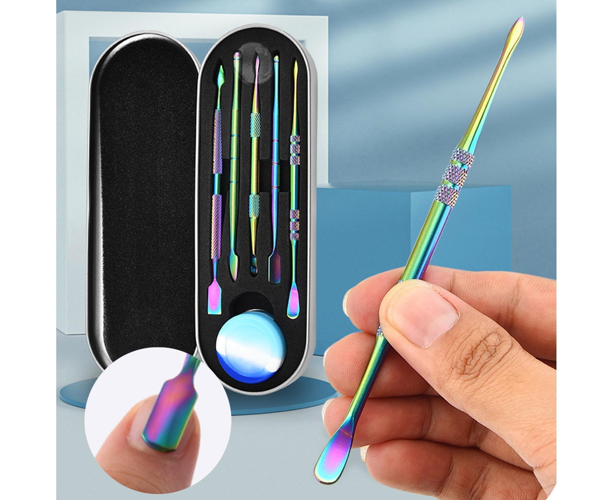 Nail Cuticle Remover High Resistant Portable Wax Oil Multicolor - Image 5