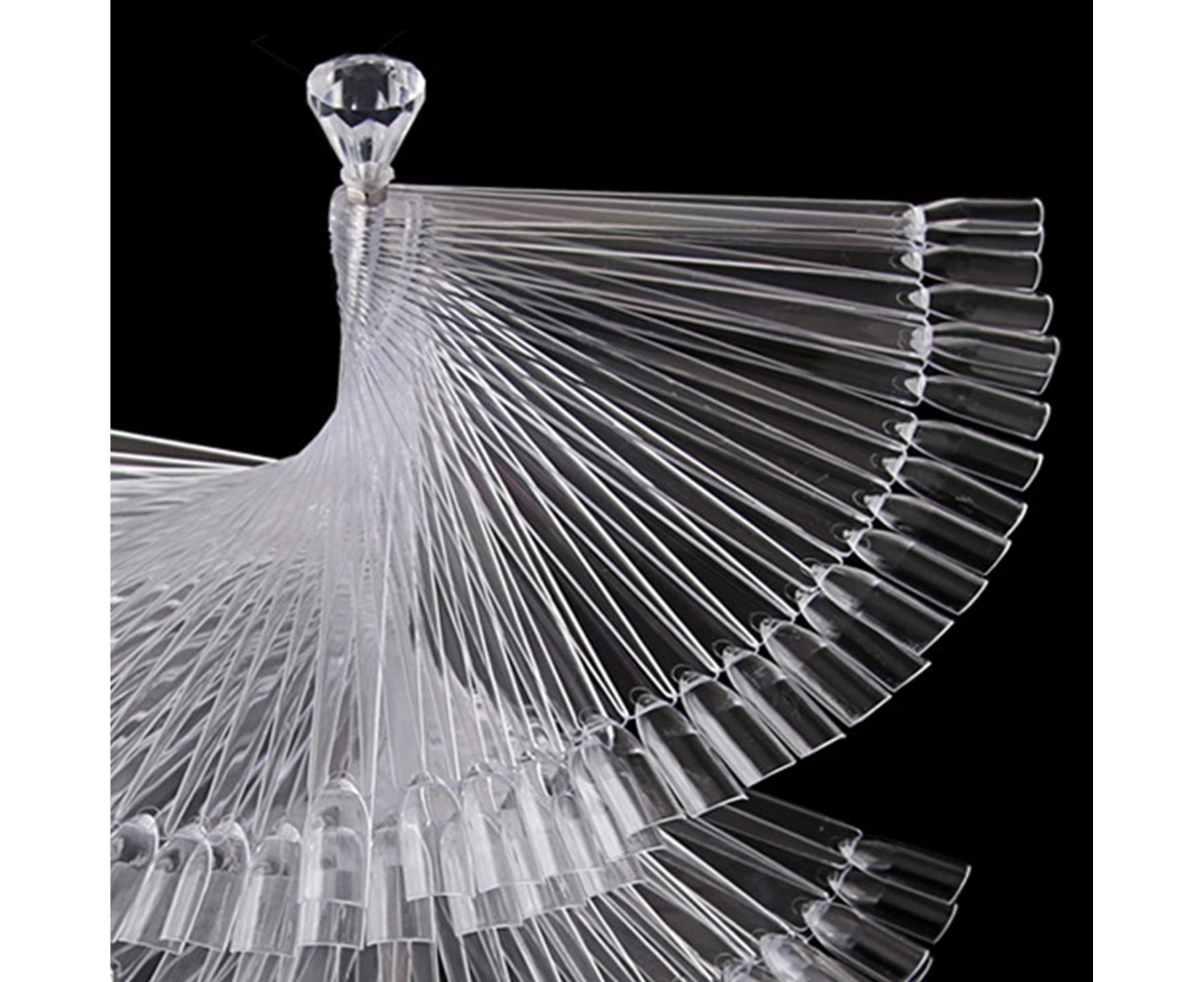 Gel Polish Display Stand Smooth Edge Reusable-Transparent - Image 7