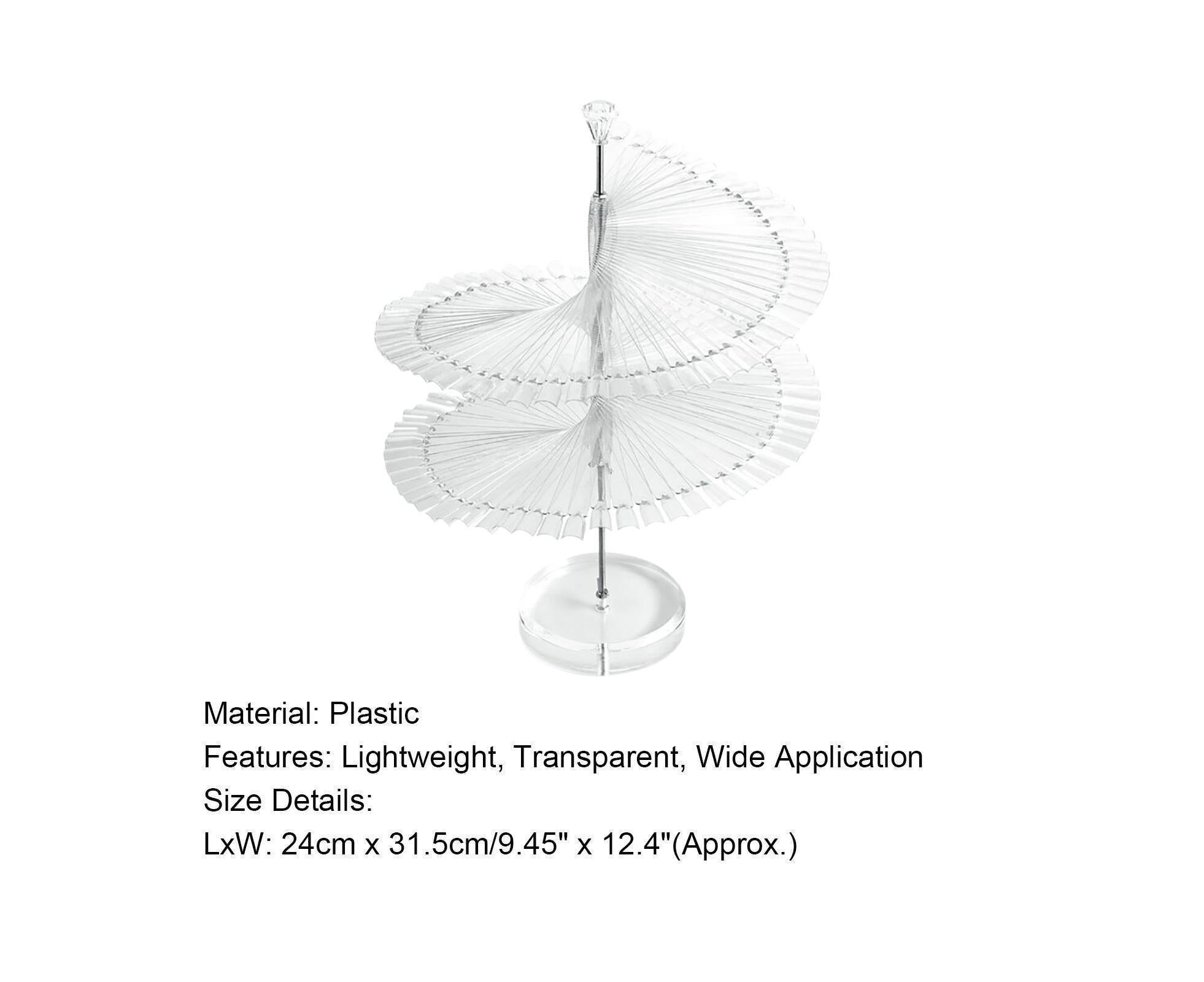 Gel Polish Display Stand Smooth Edge Reusable-Transparent - Image 8