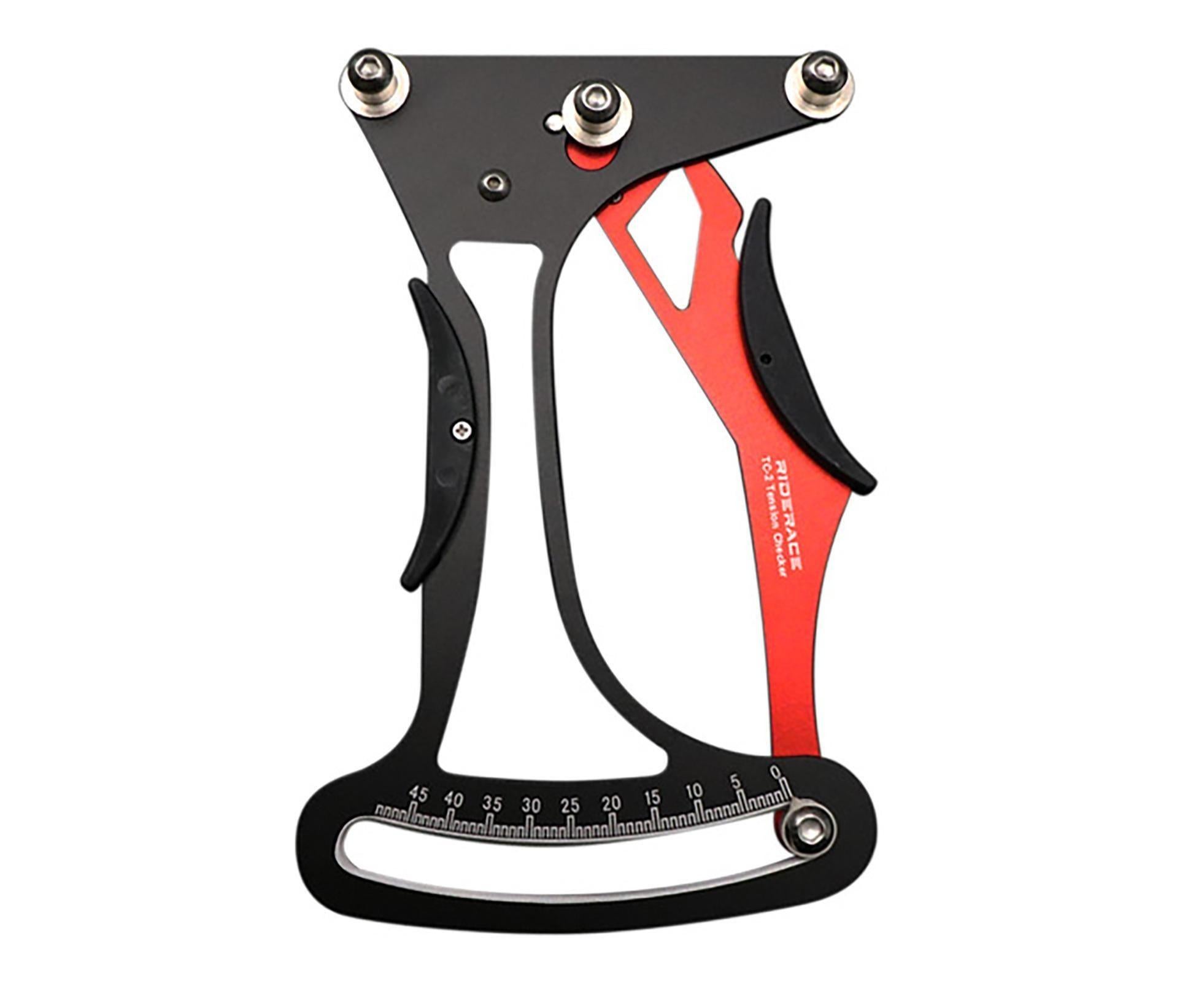 Professional Wheel Spoke Meter Precise Calibration Labor-Saving CNC Process Aluminum Alloy Spoke Tension Meter Cycling Supplies - Black - Image 1
