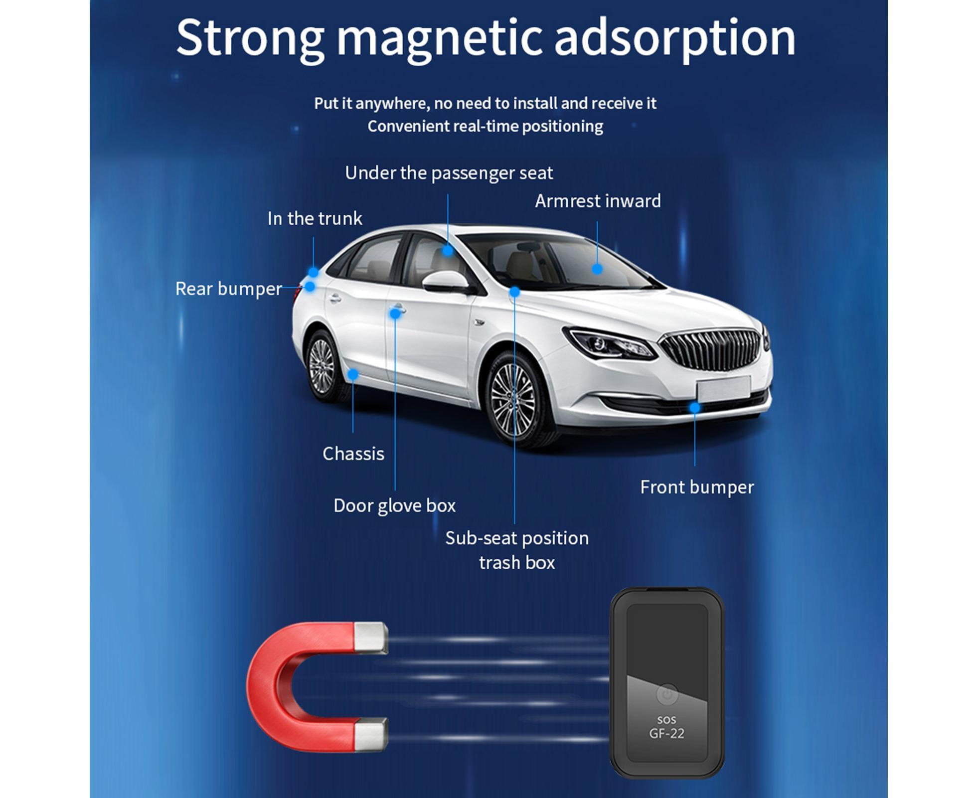 GF-22 Locate Locator Wireless Intelligent Precise Positioning Car Motorcycle Anti-theft Tracker - Image 6