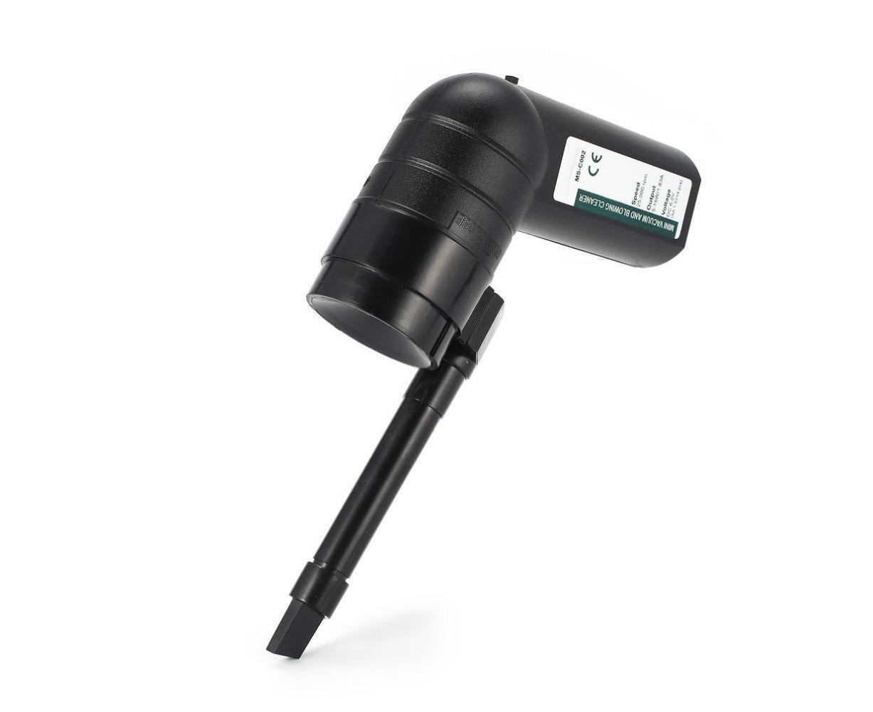 25000rpm Mini Blower Vacuum Cleaner Cleaning Tool for PC Keyboard Laptop Printer - Black - Image 2
