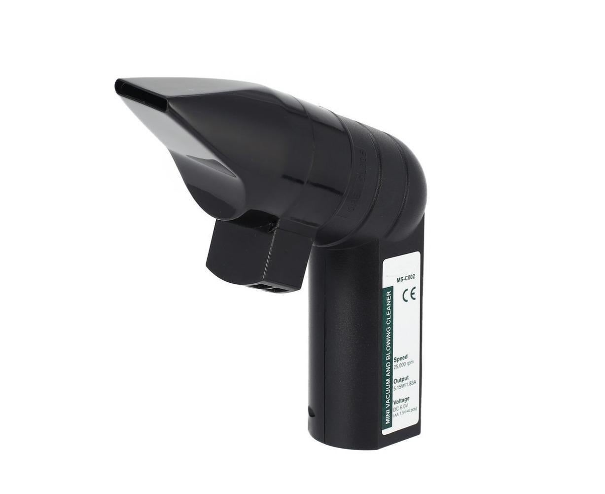 25000rpm Mini Blower Vacuum Cleaner Cleaning Tool for PC Keyboard Laptop Printer - Black - Image 3