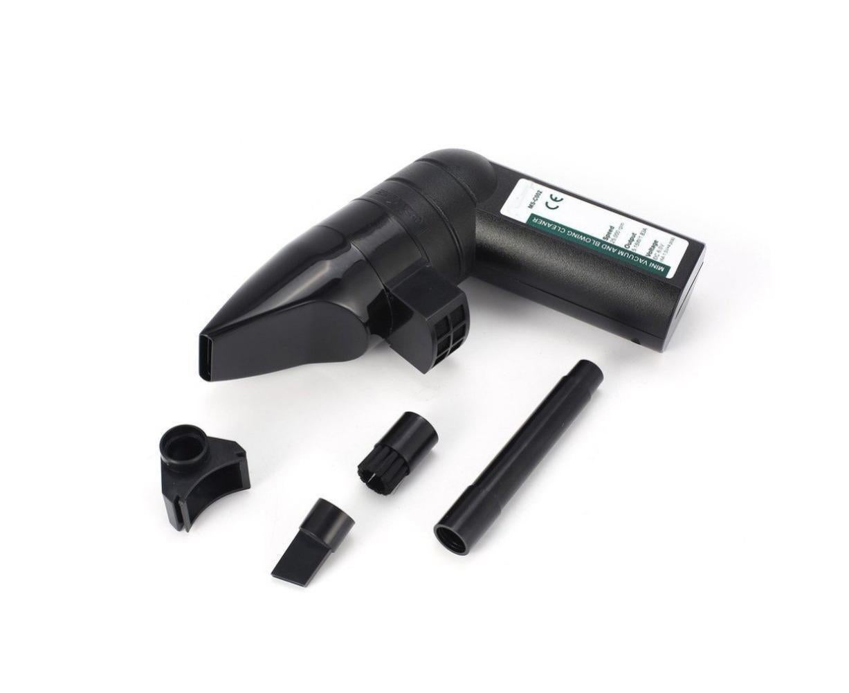 25000rpm Mini Blower Vacuum Cleaner Cleaning Tool for PC Keyboard Laptop Printer - Black - Image 5