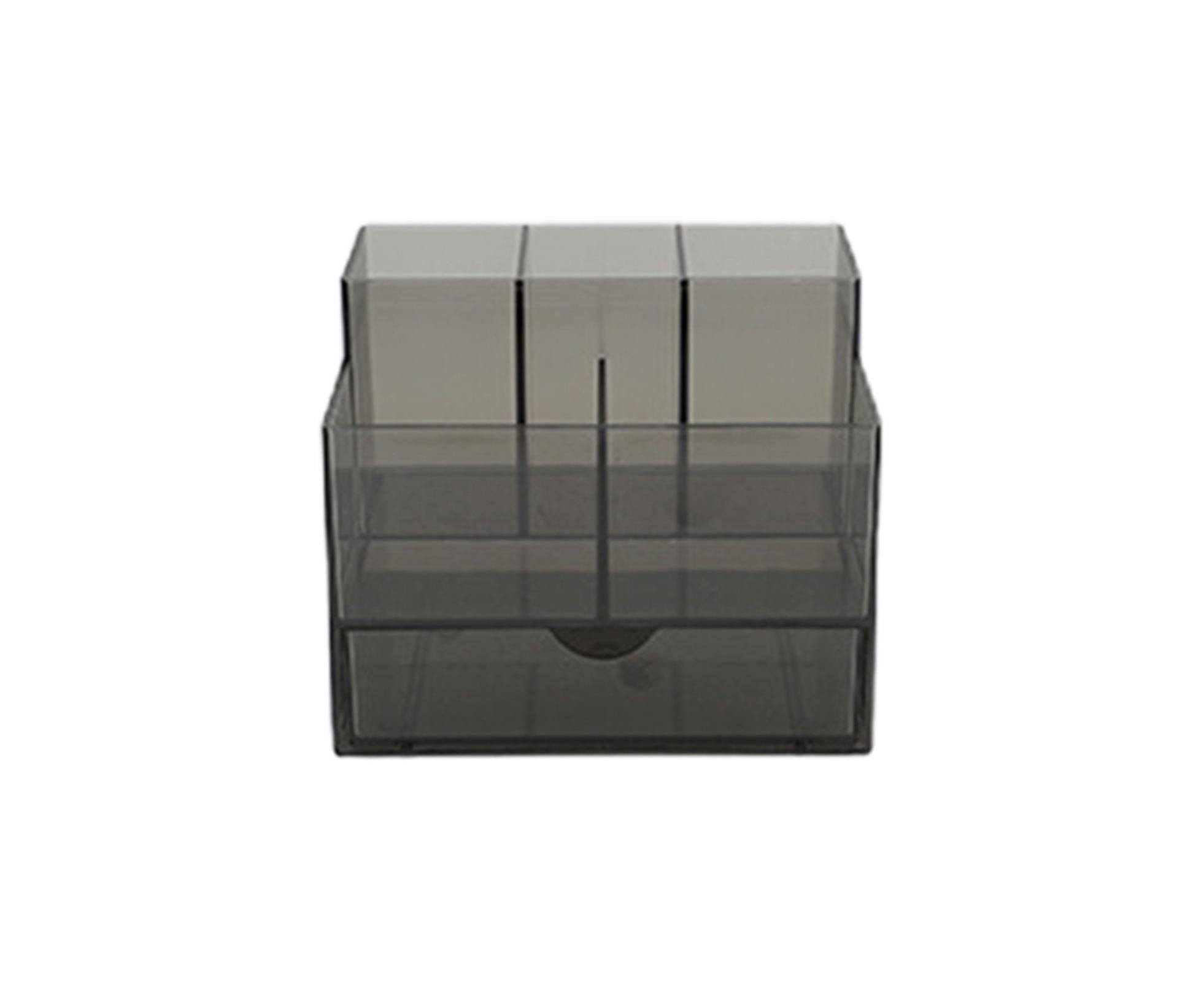 Makeup Organizer Drawer Type Large Capacity - Black - Image 2