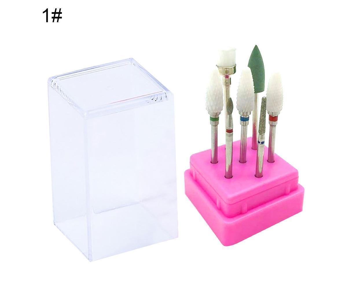 7Pcs Tungsten Steel Ceramics Remove Gel Polish Manicure Pedicure Nail Drill Bits-8# - Image 6