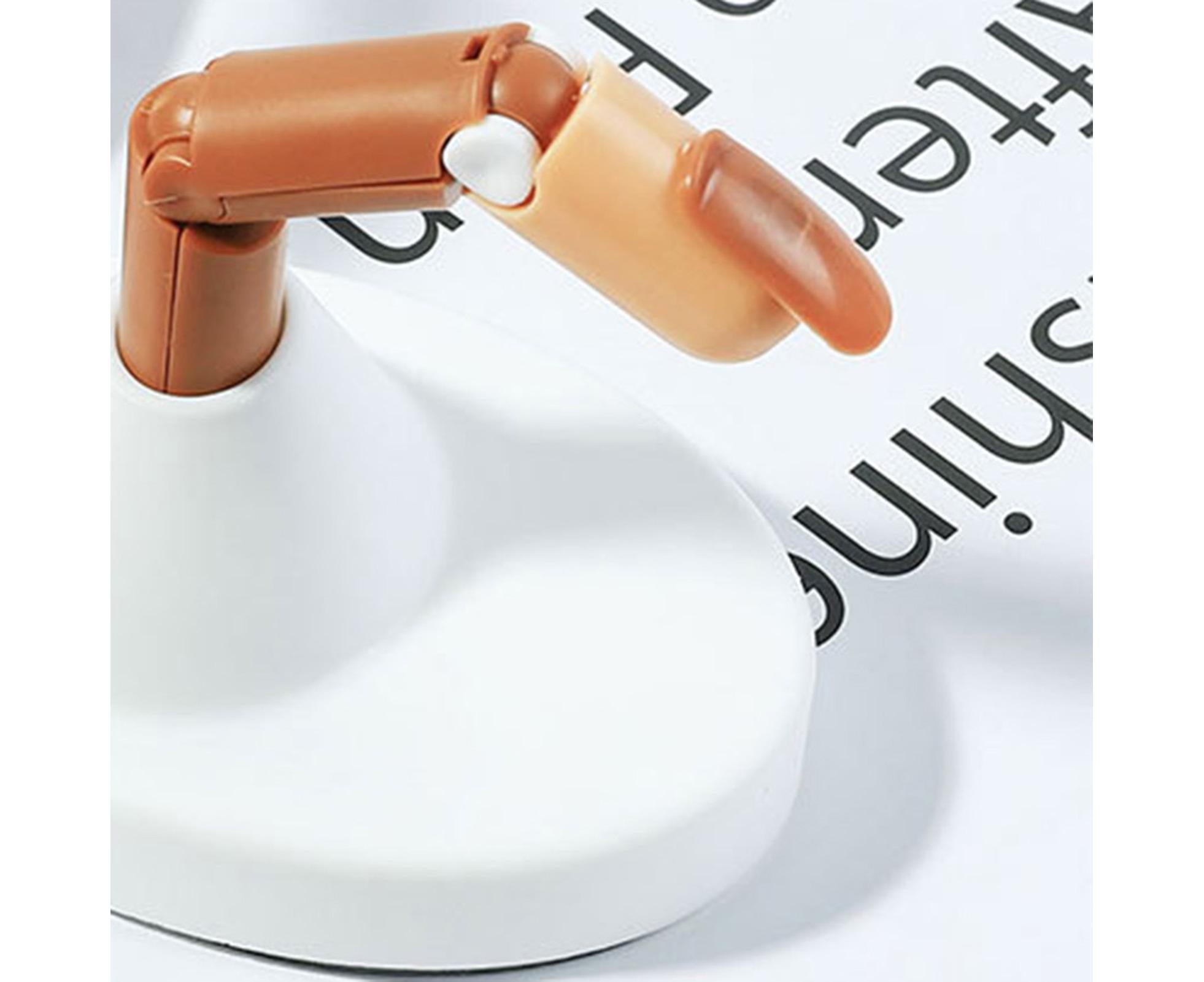 Mechanical Nail Finger Model Anti-Slip ABS - White - Image 3