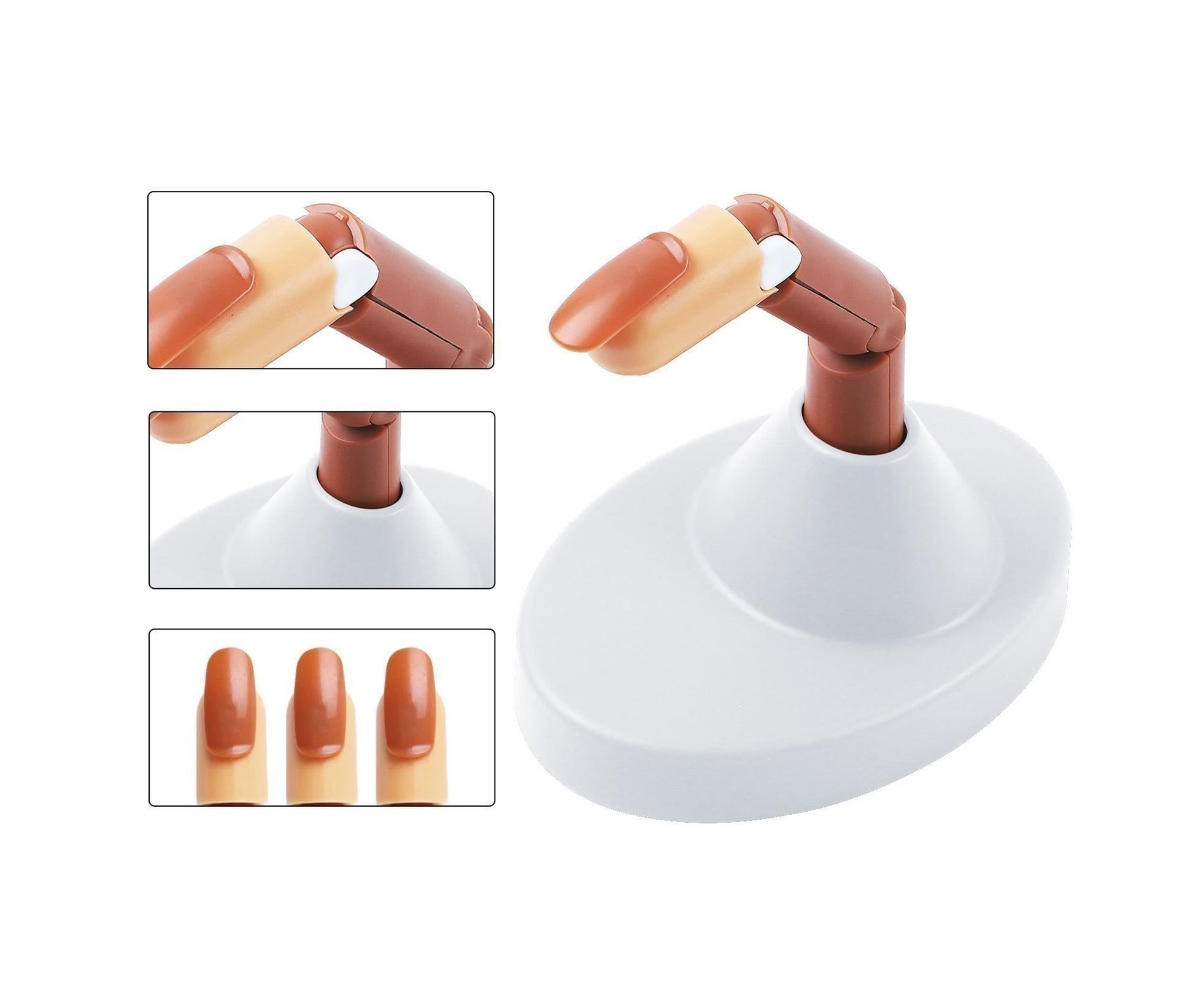 Mechanical Nail Finger Model Anti-Slip ABS - White - Image 4