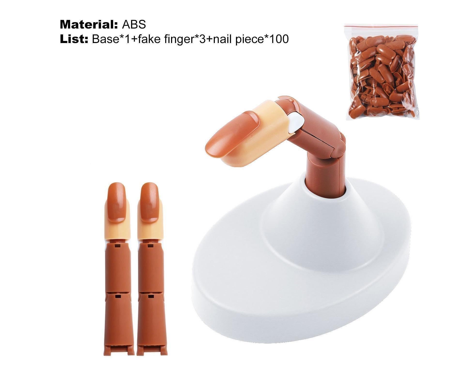 Mechanical Nail Finger Model Anti-Slip ABS - White - Image 5
