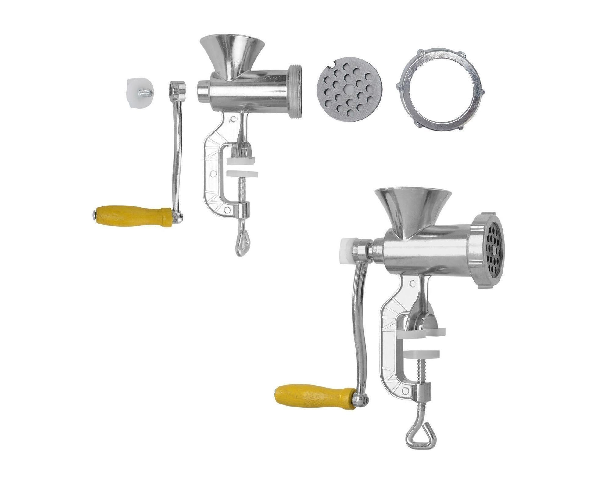 Hand Sausage Filler Maker Manual Kitchen Meat Grinder Mincer Stuffer Table - Image 3