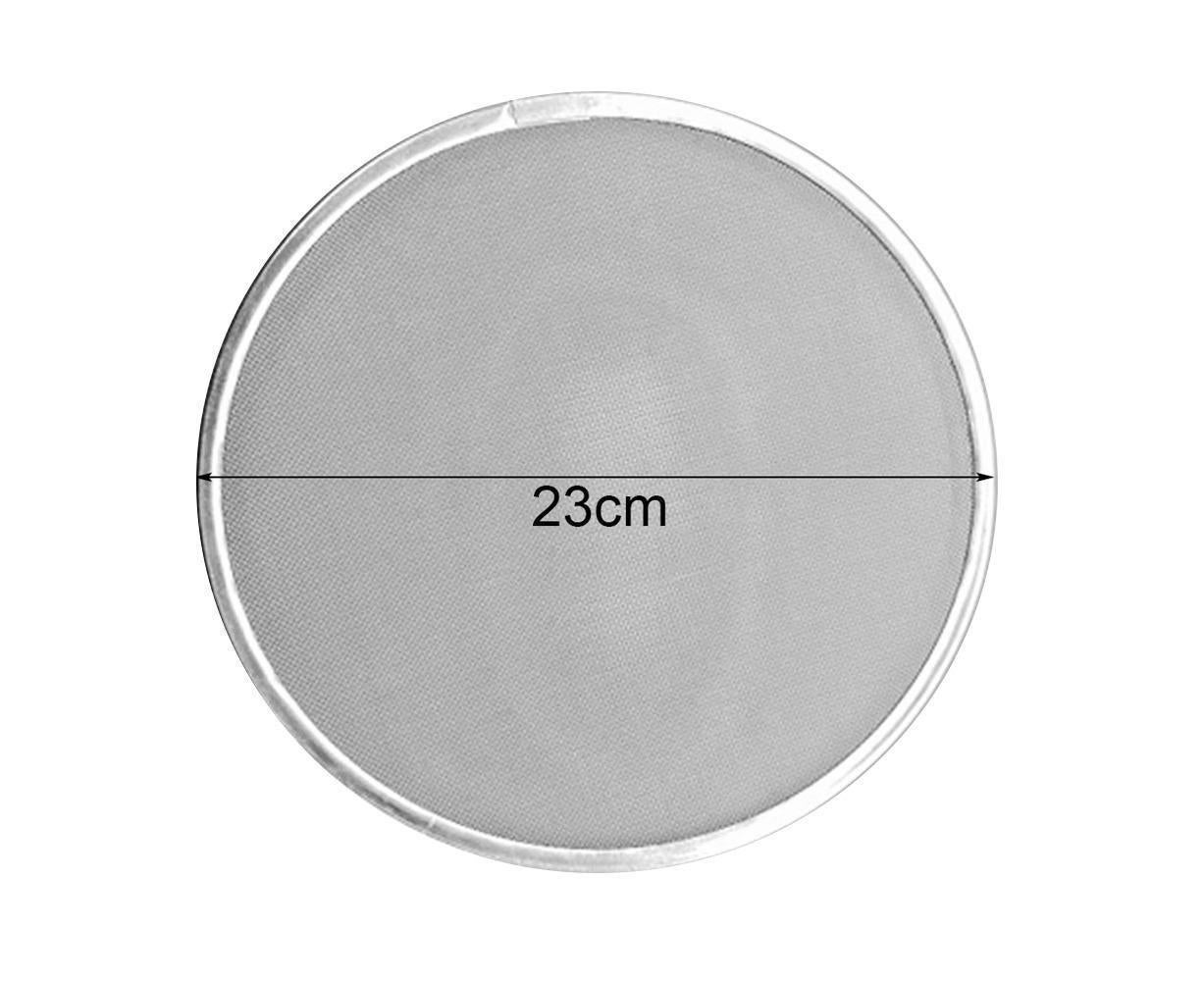 19/21/23/25cm Stainless Steel Oil Splatter Screen Net Cover for Air Frying Pot-23cm - Image 1