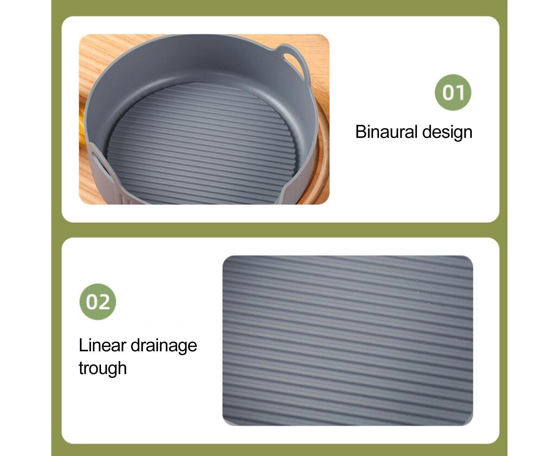 Liner Pad Silicone Basket Replacement - Grey - Image 8