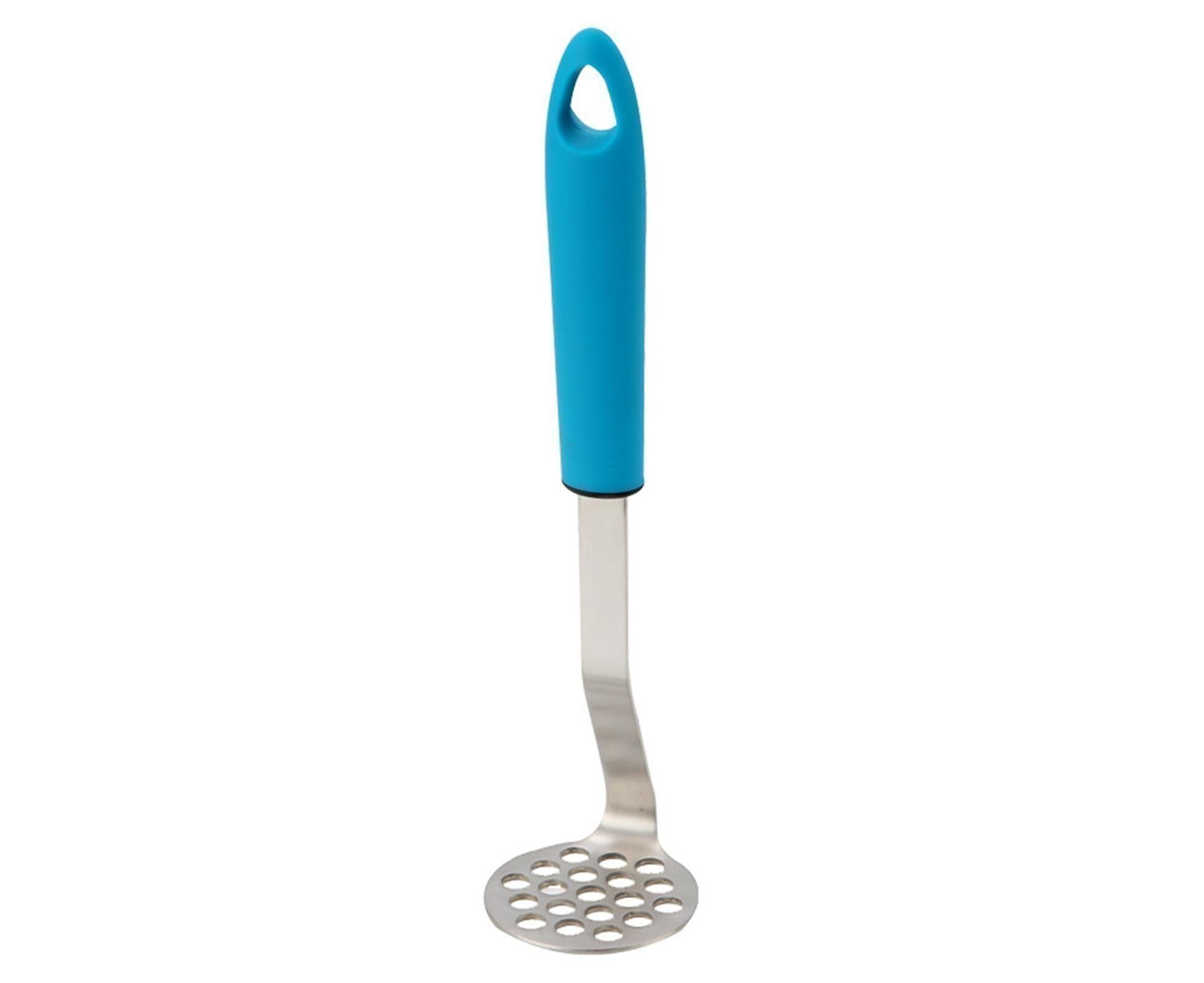 Vegetable Masher Stainless Steel - Blue - Image 1