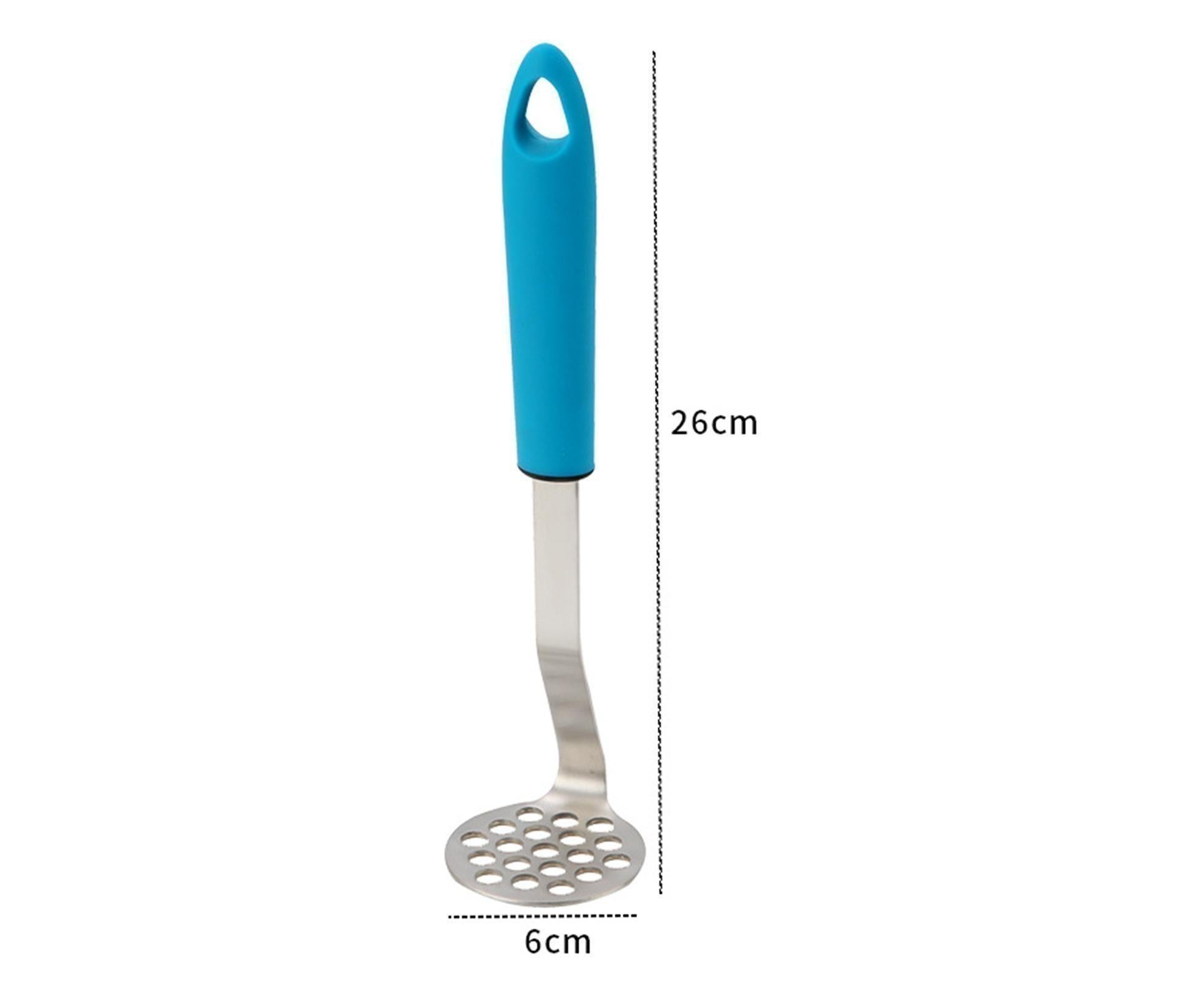 Vegetable Masher Stainless Steel - Blue - Image 3