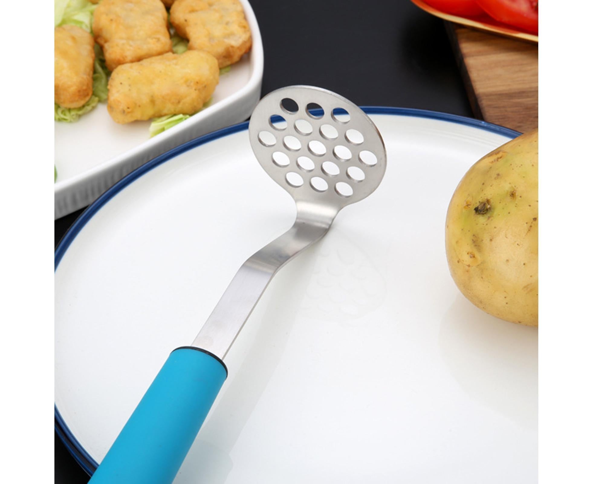 Vegetable Masher Stainless Steel - Blue - Image 4