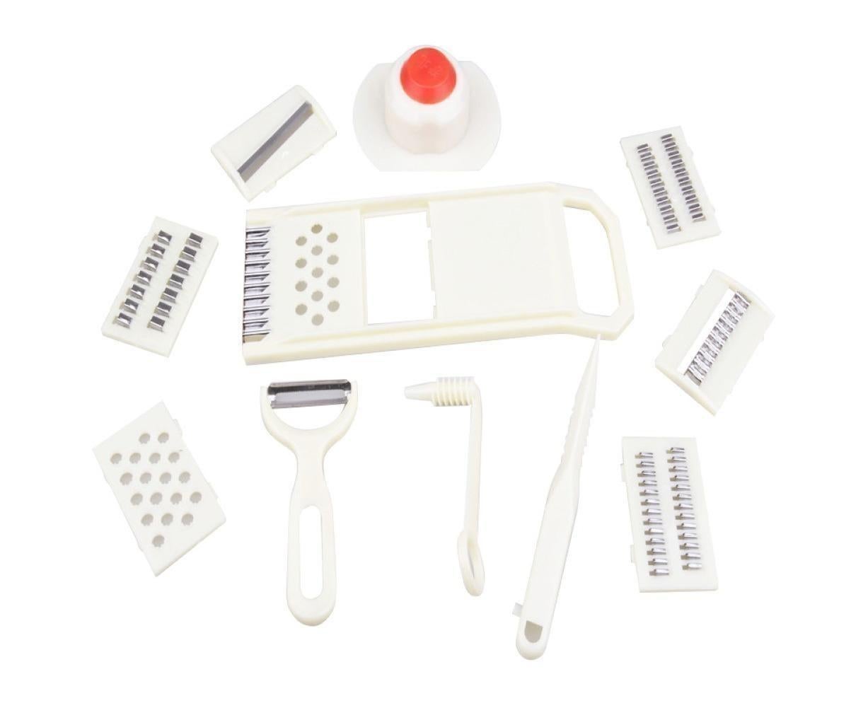 11Pcs Manual Vegetable Slicer Cutter Potato Peeler Onion Grater Kitchen Tool - Image 1