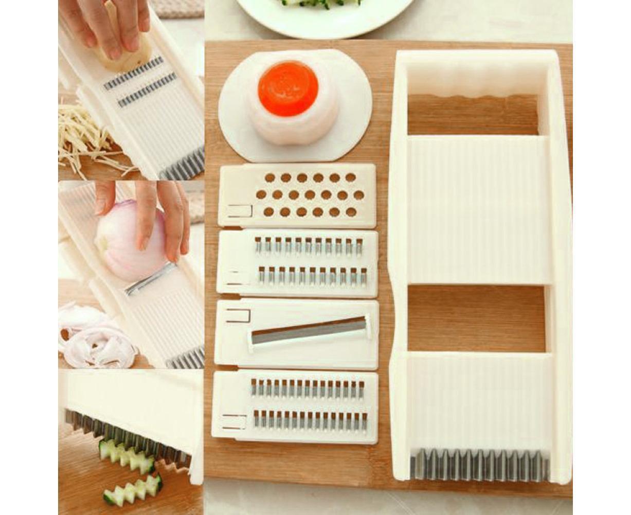 11Pcs Manual Vegetable Slicer Cutter Potato Peeler Onion Grater Kitchen Tool - Image 7
