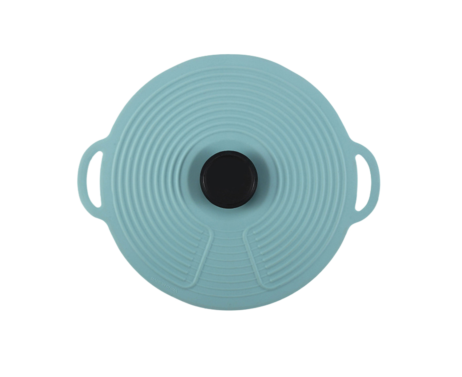Pot Lid Reusable Heat-resistant Silicone Leak Proof Fresh-keeping Cover for Kitchen-Light Blue XL - Image 1