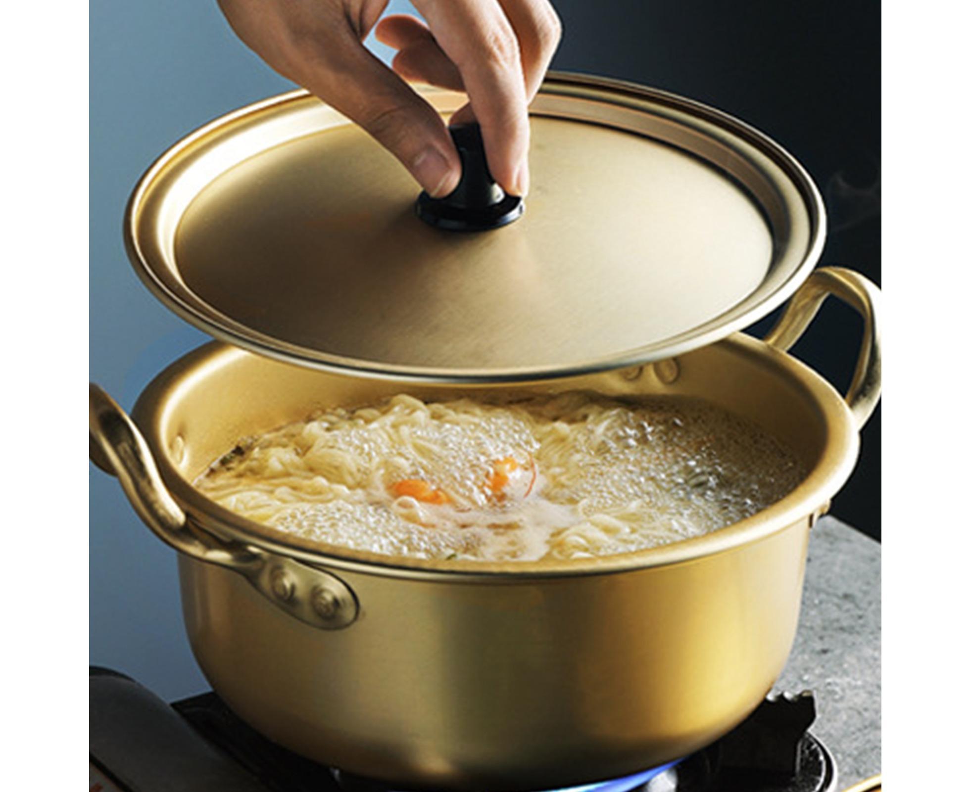 Noodle Pot Aluminium Instant Noodle Container for Home - S - Image 4