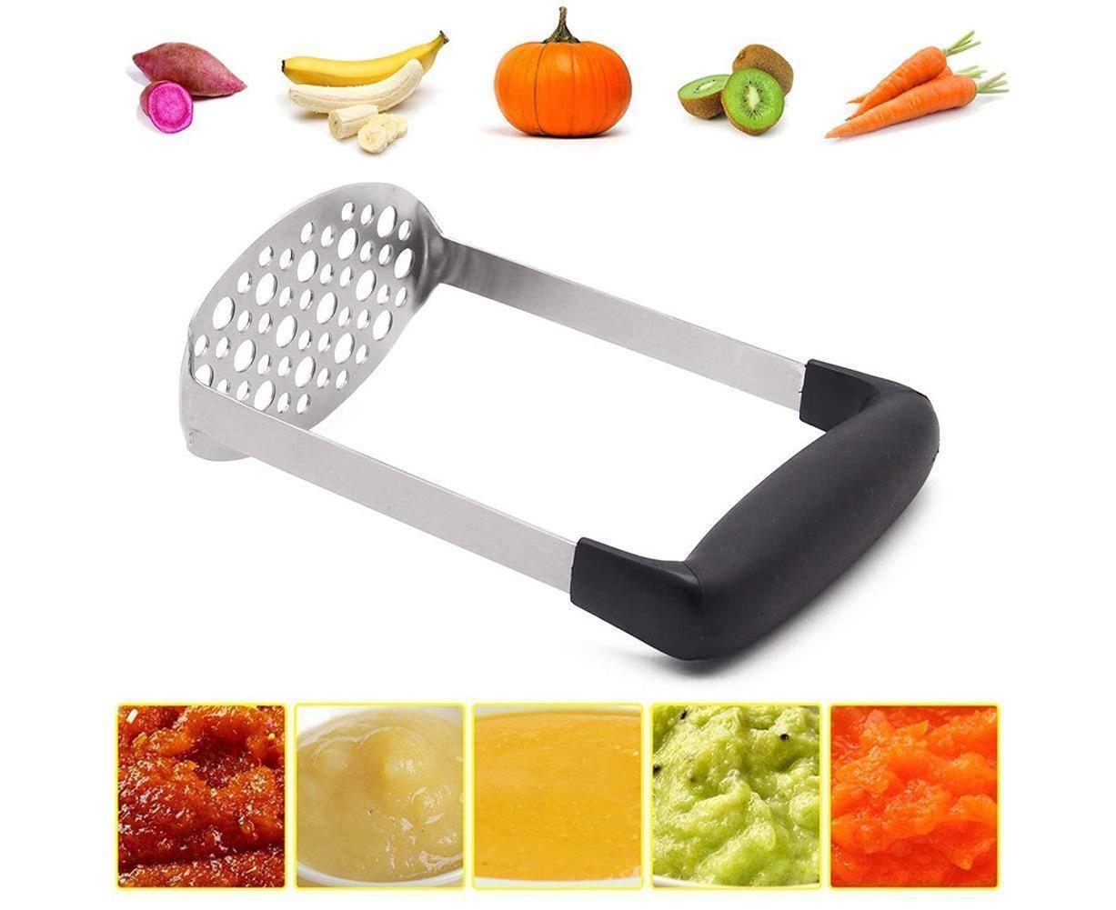 Stainless Steel Puree Potato Masher Kitchen Tool Vegetables Fruits Ricer Presser - Image 3