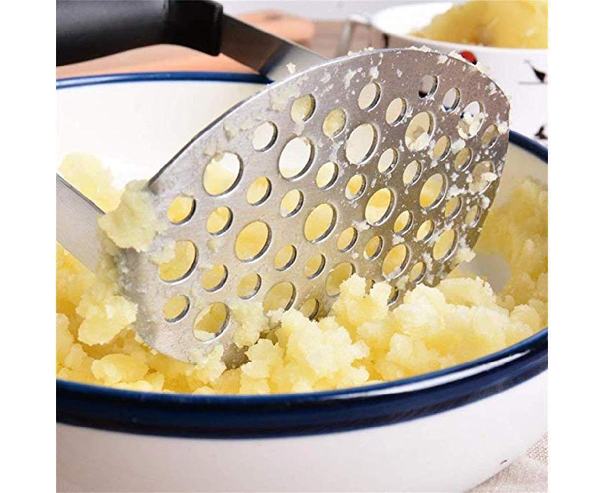 Stainless Steel Puree Potato Masher Kitchen Tool Vegetables Fruits Ricer Presser - Image 5