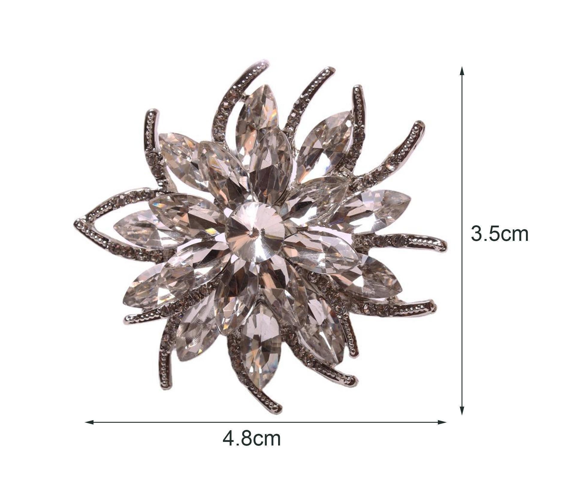 6Pcs Napkin Rings Vintage Delicate Alloy Lotus Flower Table Napkin Buckle for Home-Silver - Image 5