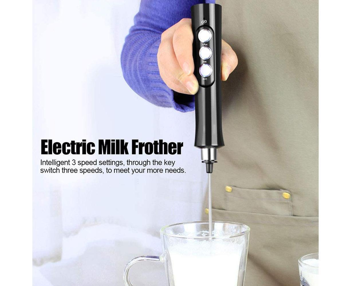 Milk Frother - Handheld Electric - USB Rechargeable - Image 4