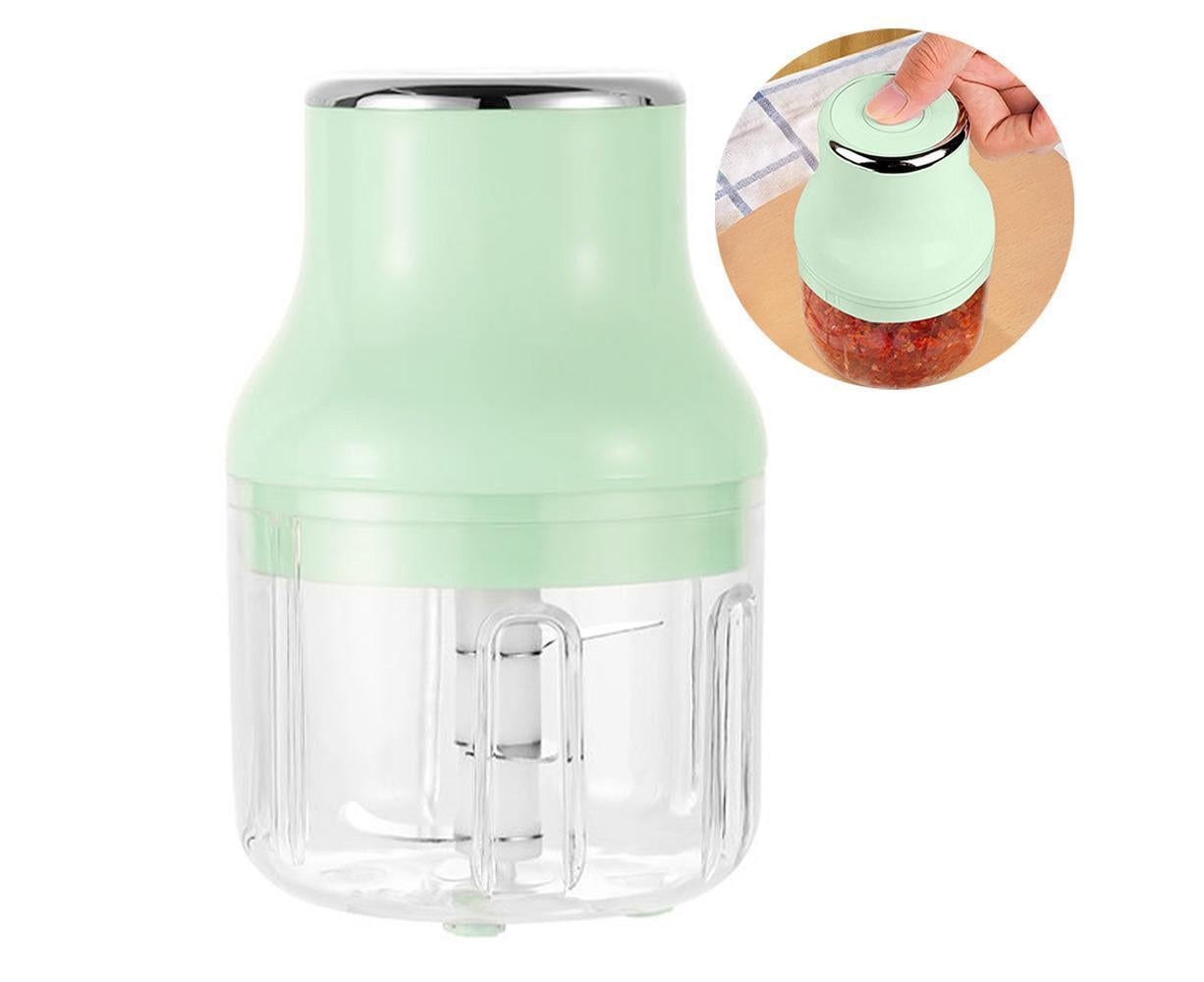 Mini Electric Garlic Chopper - Vegetable Grinder - Blender - Image 2
