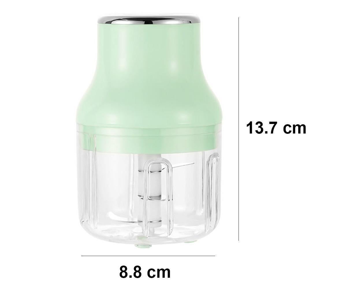 Mini Electric Garlic Chopper - Vegetable Grinder - Blender - Image 5