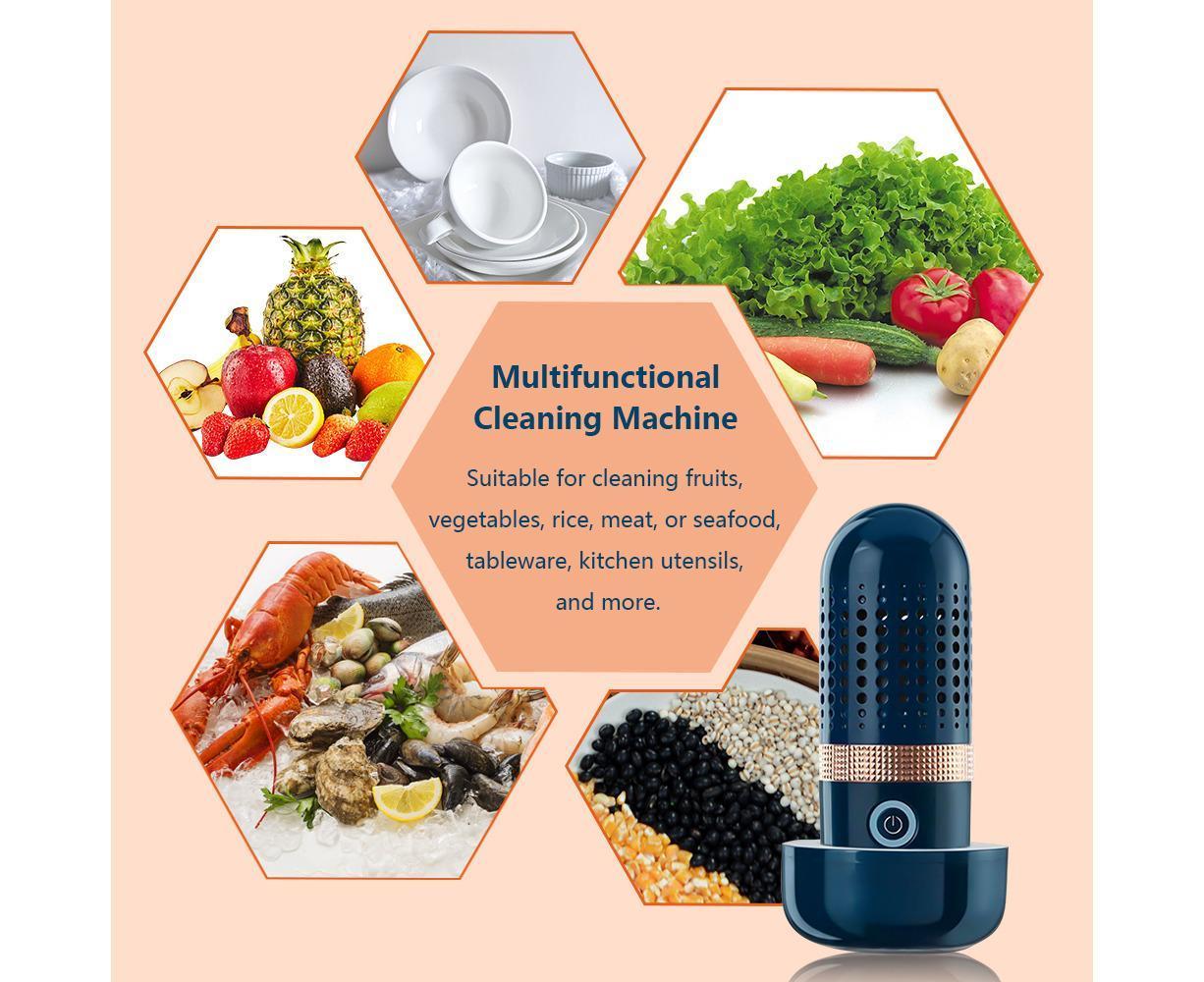 Fruit Vegetable Cleaner - Multifunctional Capsule - Portable - Image 4