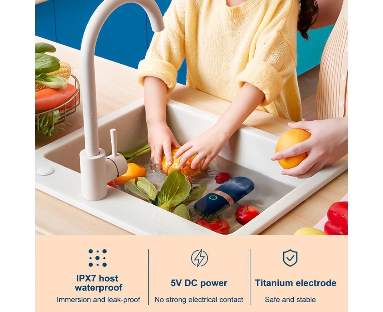 Fruit Vegetable Cleaner - Multifunctional Capsule - Portable - Image 5