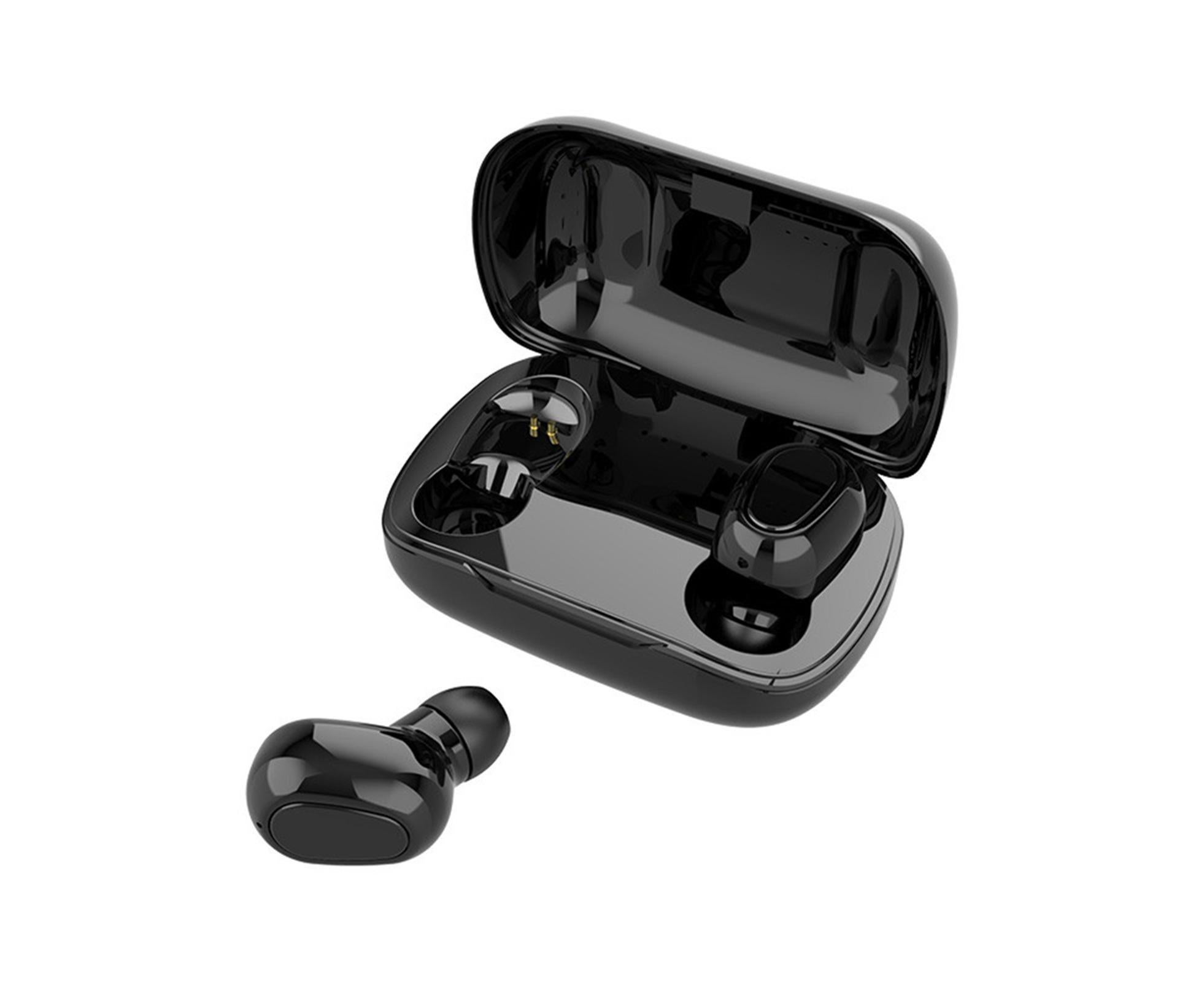 True Wireless Earbuds - Stereo Sound - Sports Bluetooth 5.0 - Black - Image 1