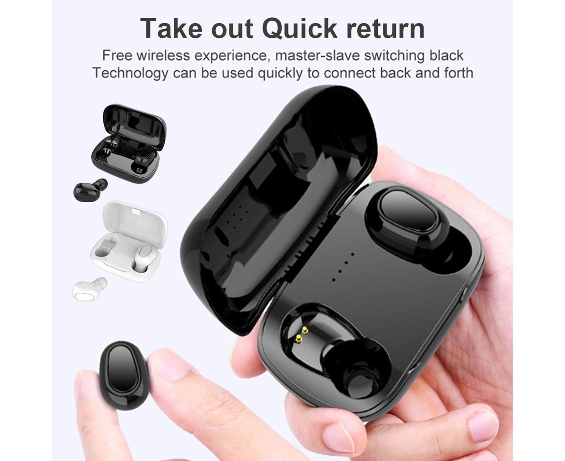 True Wireless Earbuds - Stereo Sound - Sports Bluetooth 5.0 - Black - Image 7