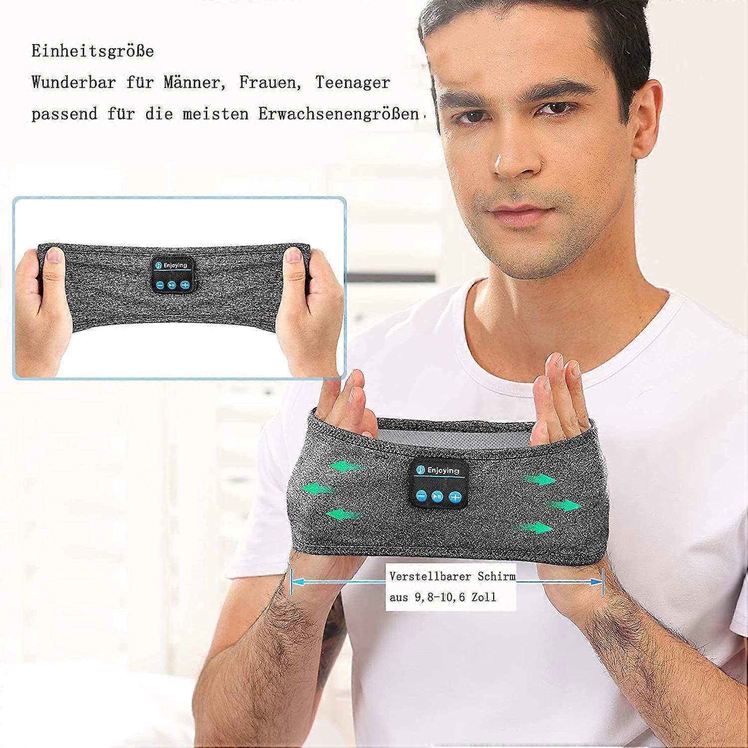Sleep Headphones Wireless Bluetooth Sports Headband Headphones with Ultra-thin HD Stereo Speakers - Image 2