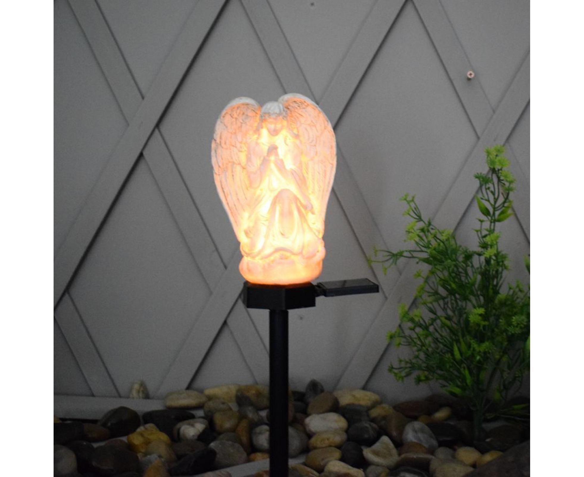 Solar Angel Stake Light Garden Decor - A - Image 4