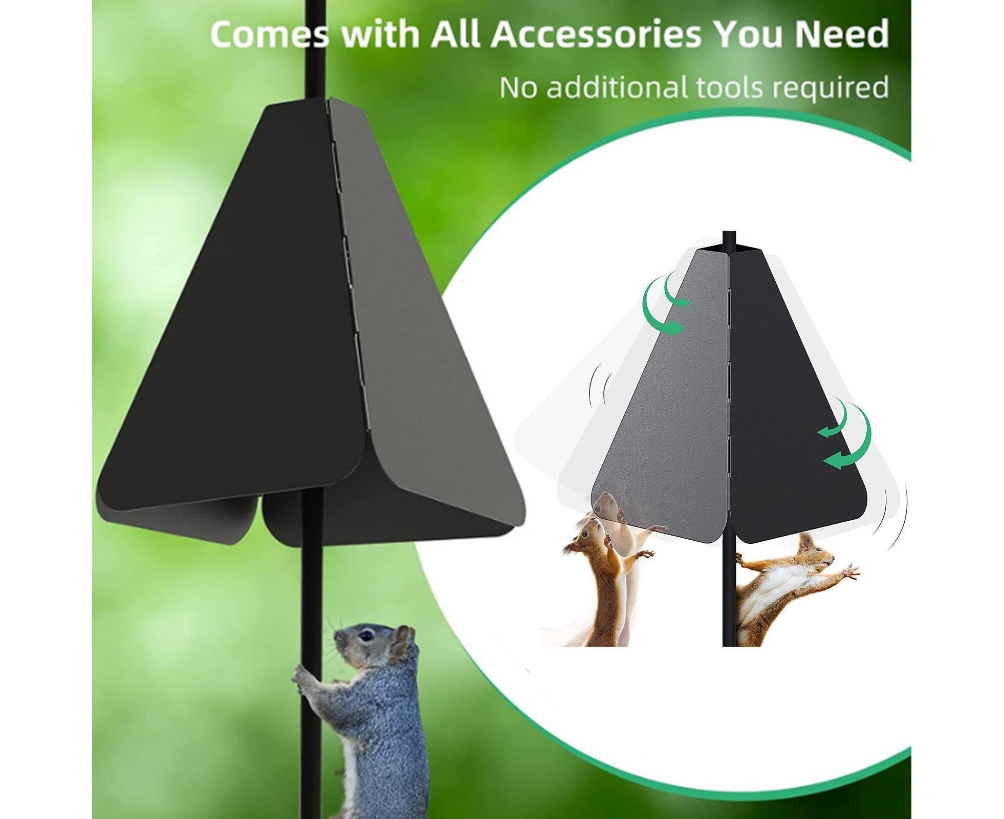 Squirrel Baffle Smooth Surface Bird Feeder Guard - A - Image 2