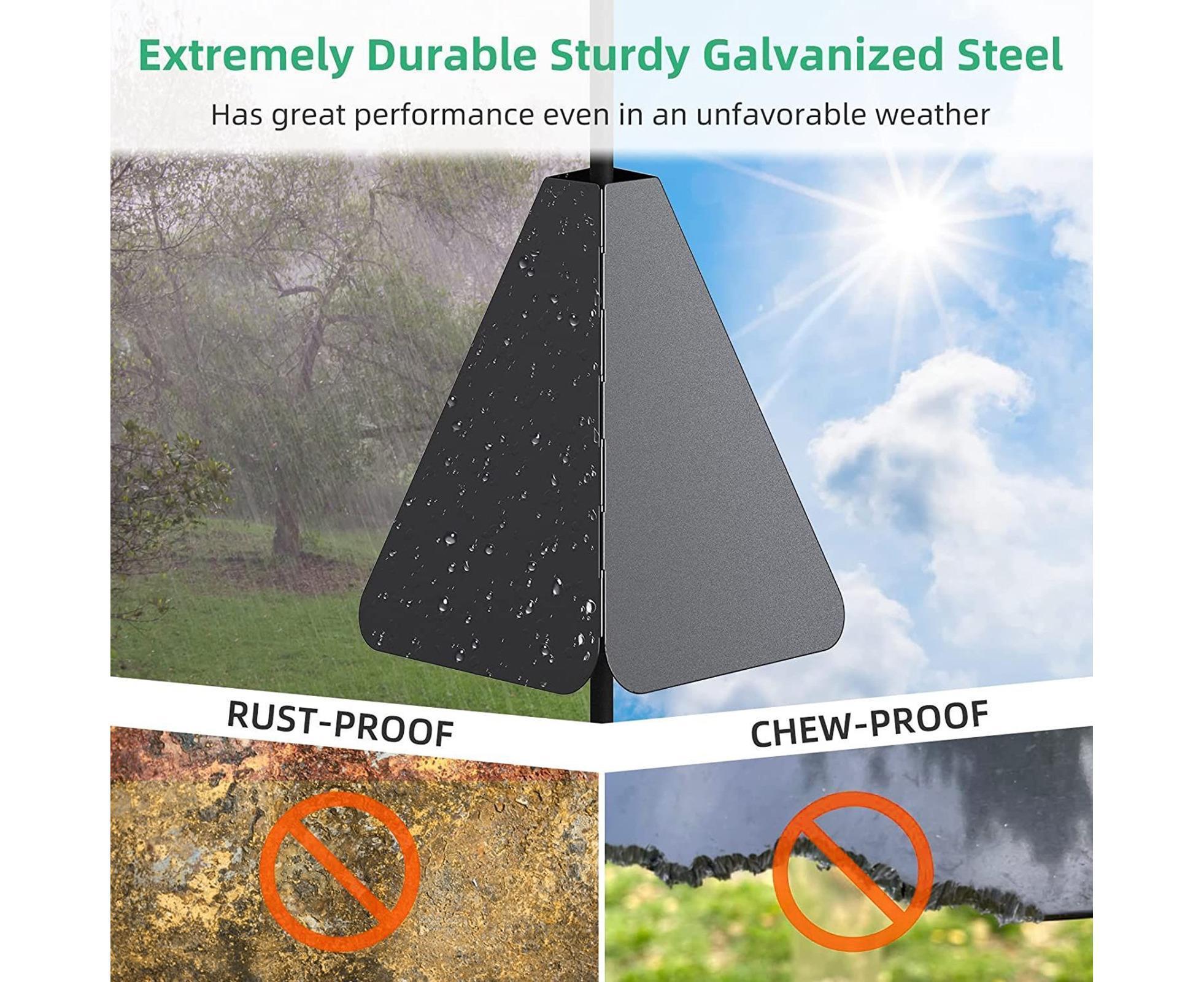 Squirrel Baffle Smooth Surface Bird Feeder Guard - A - Image 7