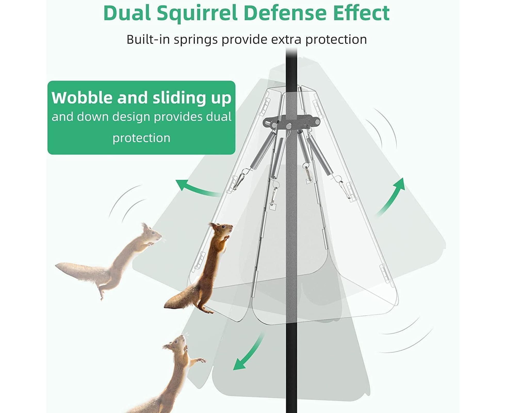 Squirrel Baffle Smooth Surface Bird Feeder Guard - A - Image 8