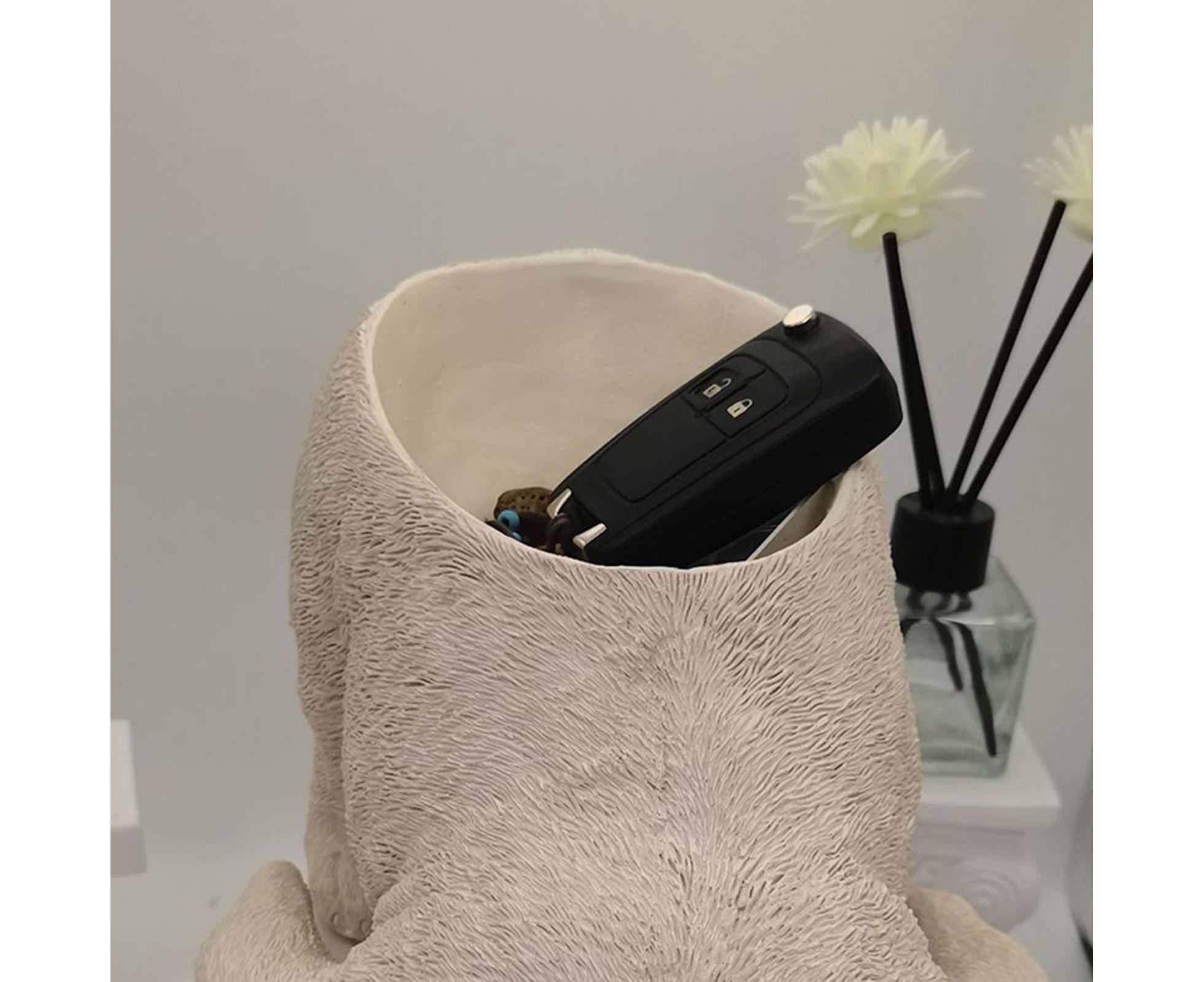 Polar Bear Craft Decorative Entrance Holder - White - Image 5