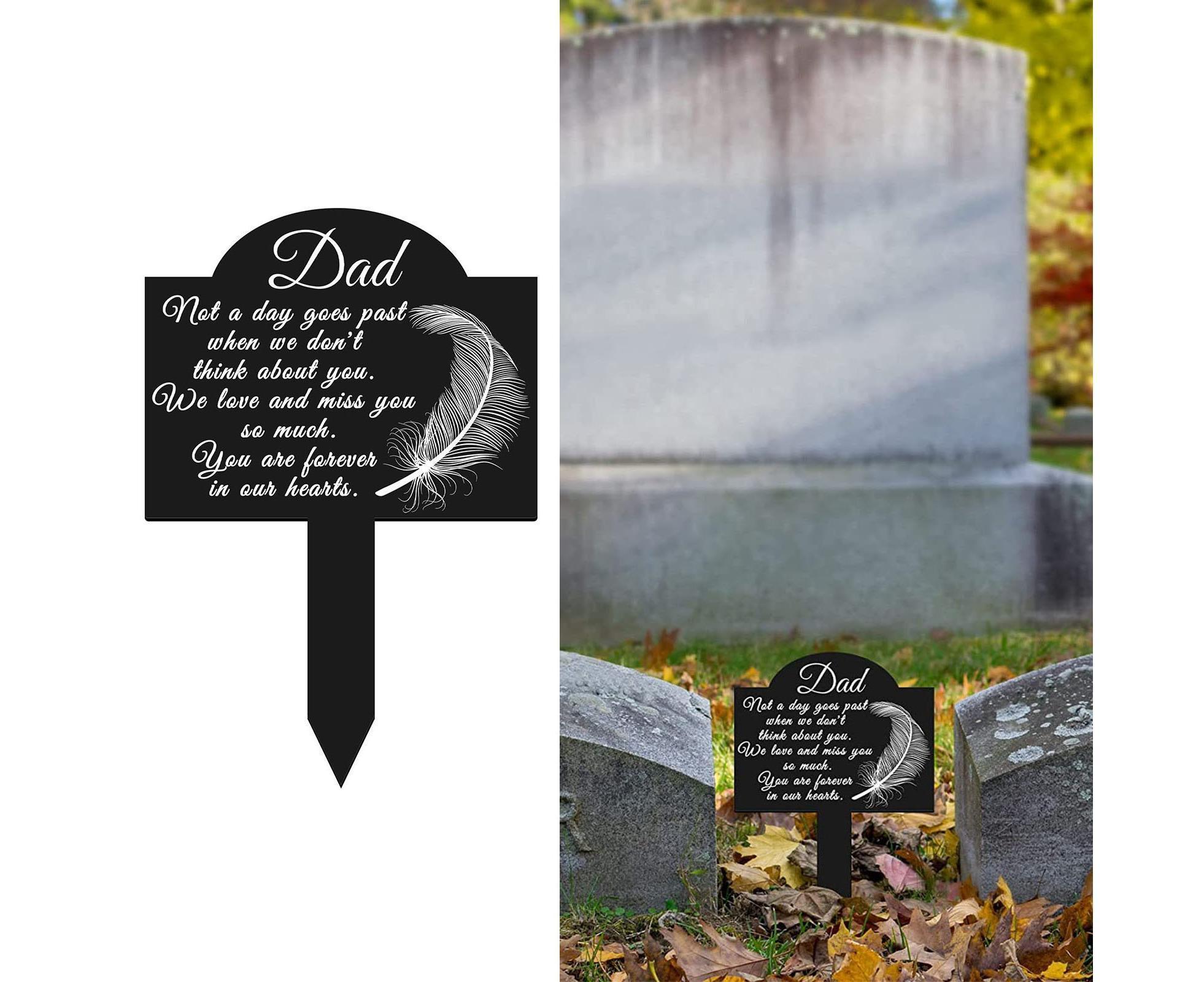 Garden Plaque Memorial Remembrance Stake - A - Image 5