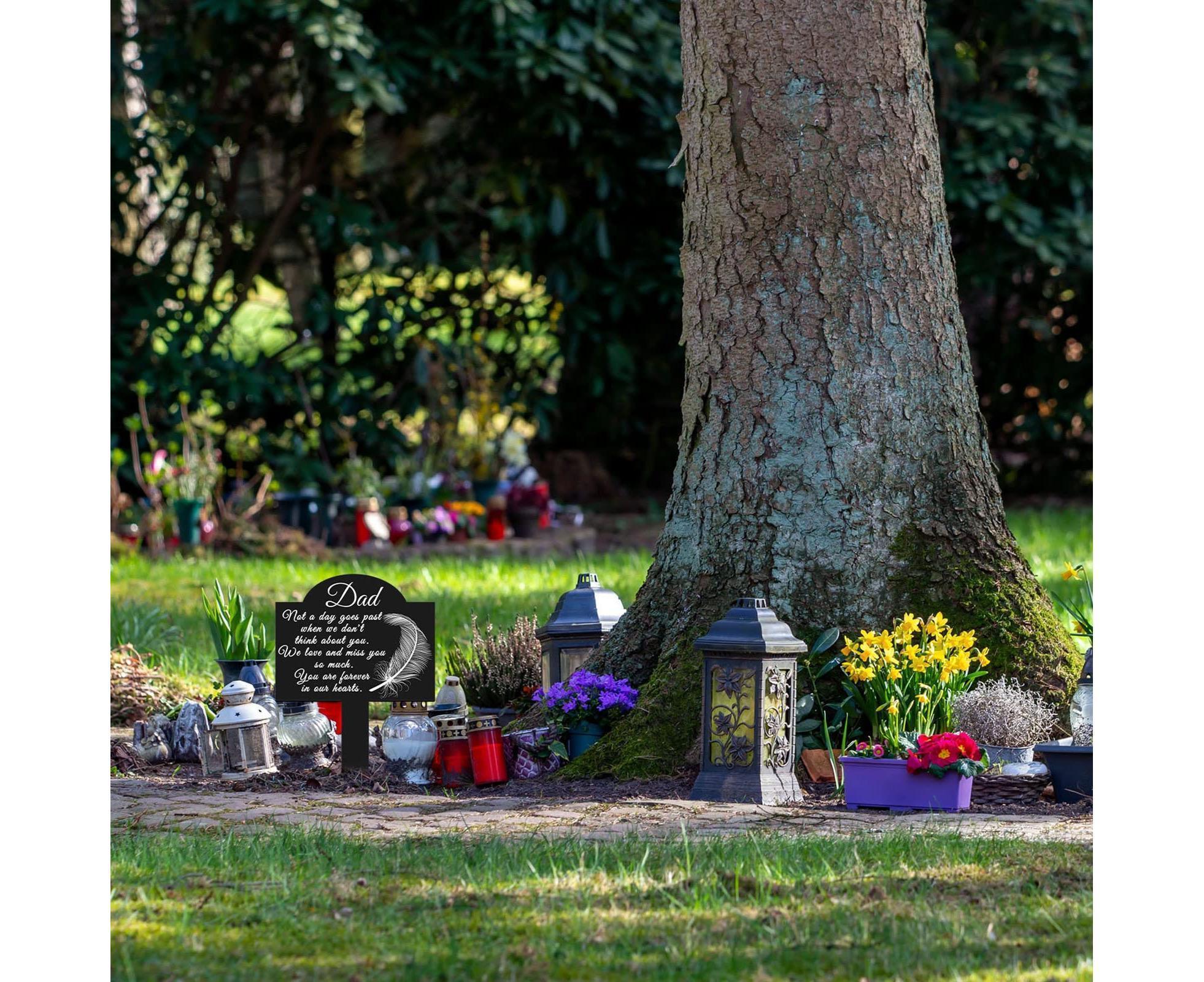 Garden Plaque Memorial Remembrance Stake - A - Image 7