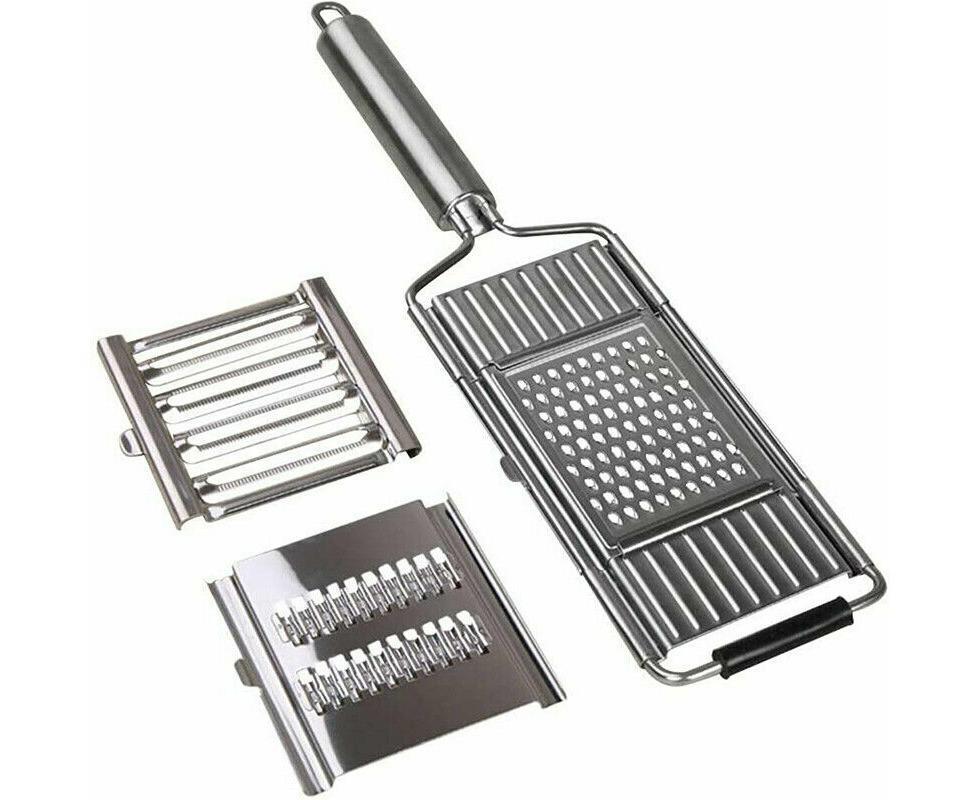 Multi-Purpose Vegetable Slicer Peeler Stainless Steel Grater Shredder Cutter - Image 1