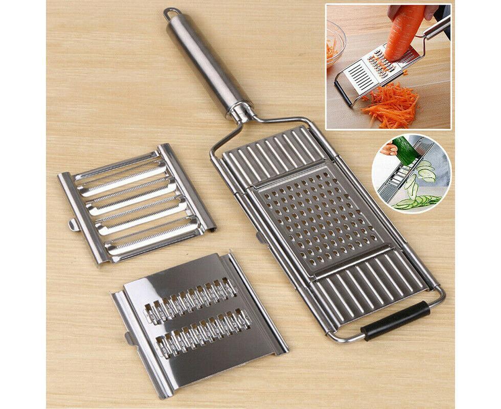 Multi-Purpose Vegetable Slicer Peeler Stainless Steel Grater Shredder Cutter - Image 2