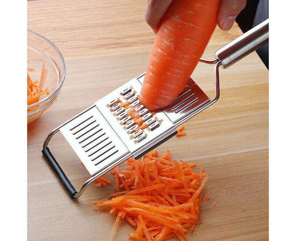 Multi-Purpose Vegetable Slicer Peeler Stainless Steel Grater Shredder Cutter - Image 7